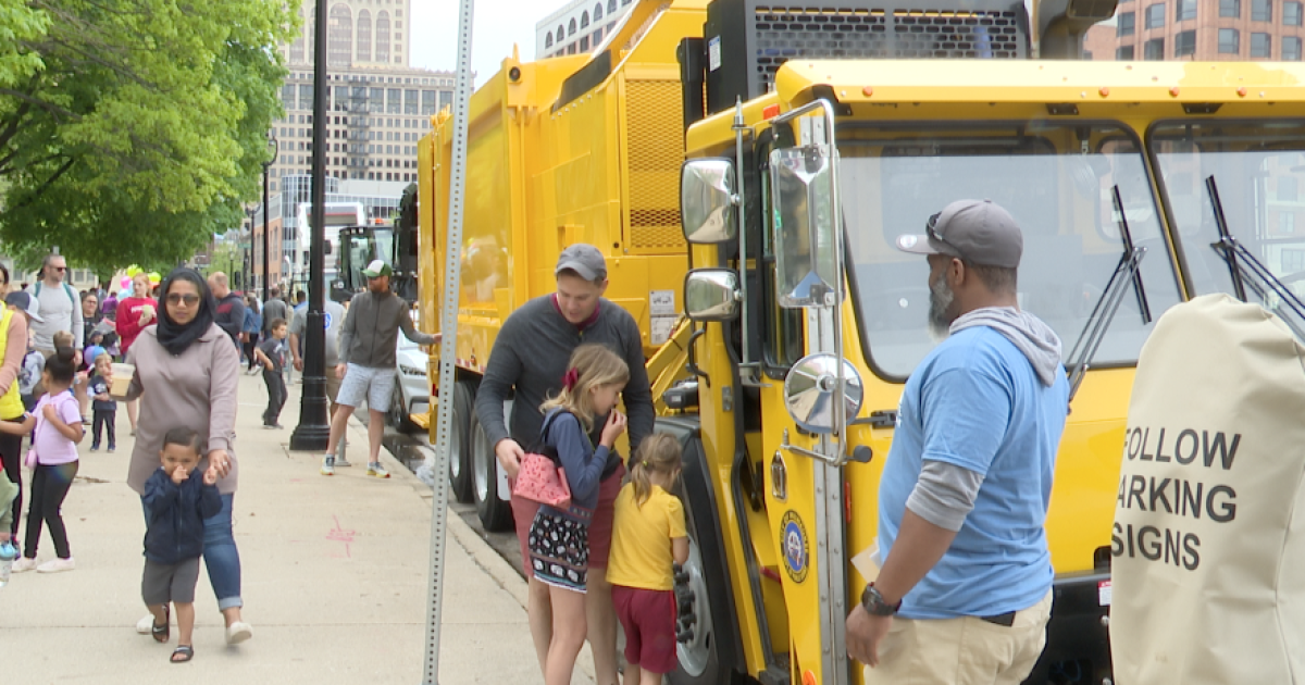 Big Truck Day introduces Milwaukee kids to public works jobs